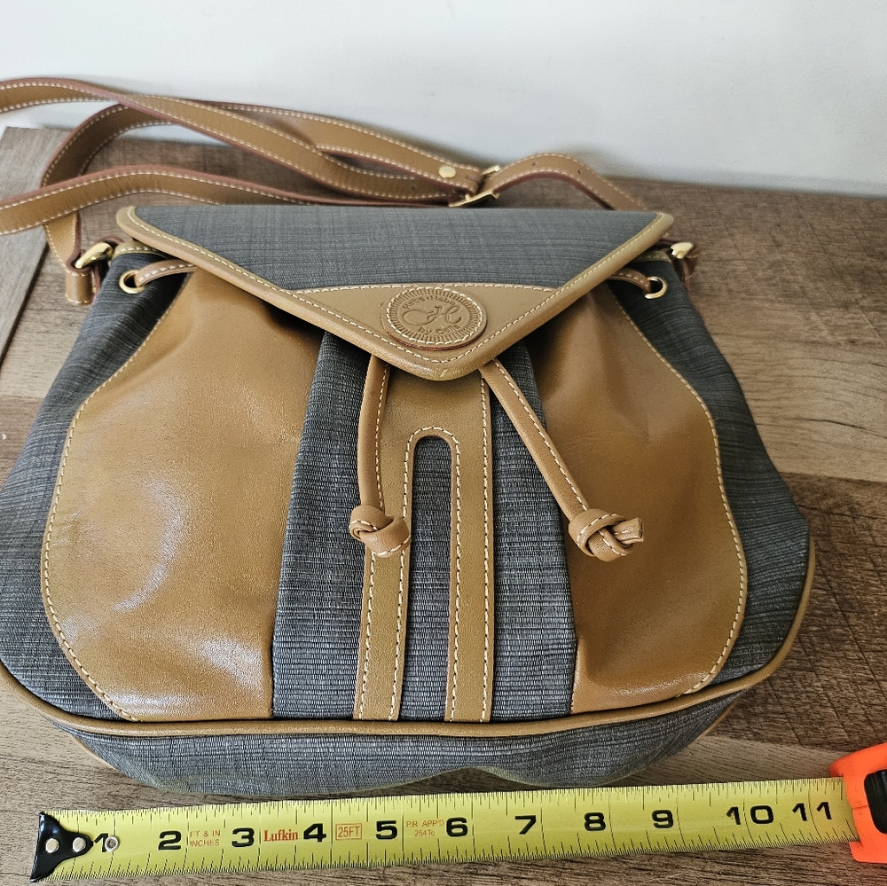 Vintage Hebe by Cella Crossbody Bag Satchel Handbag Retro Chic - Picture 3 of 14
